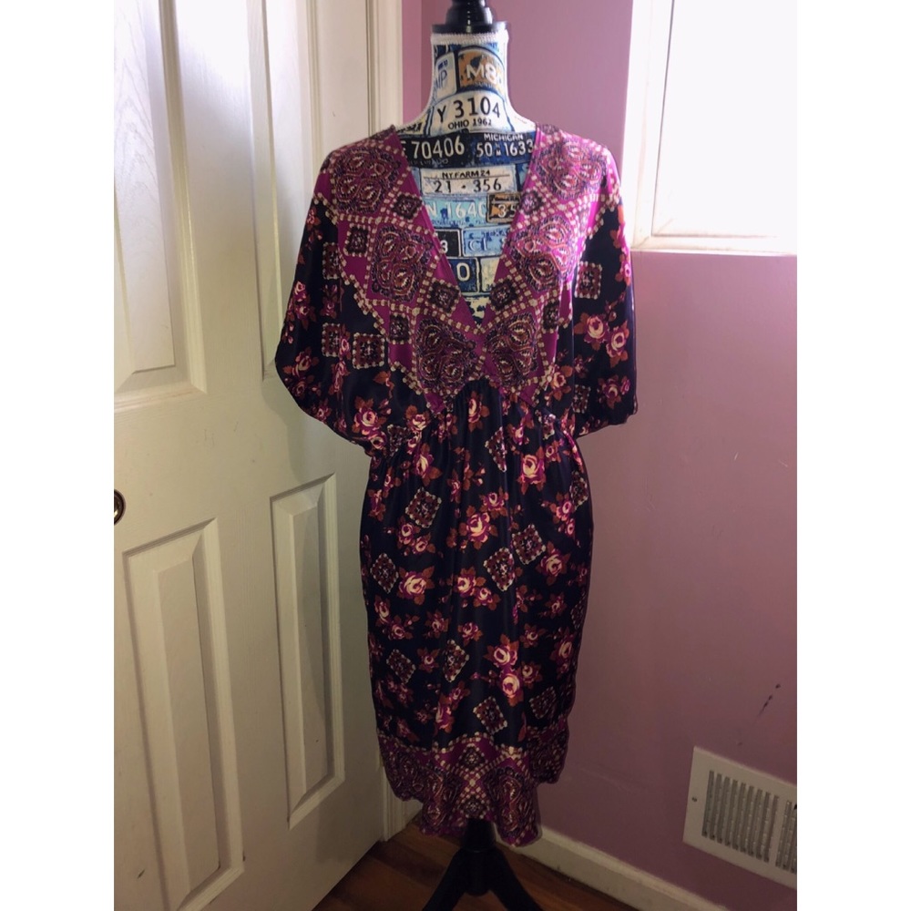 Forever 21 floral silky dress